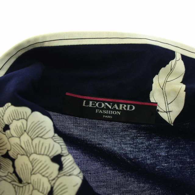 中古】レオナール LEONARD FASHION テーラードジャケット 花柄 七分袖 紺 ネイビー 白 アイボリー /TK レディースの通販はau  PAY マーケット - ブランド古着のベクトル | au PAY マーケット－通販サイト