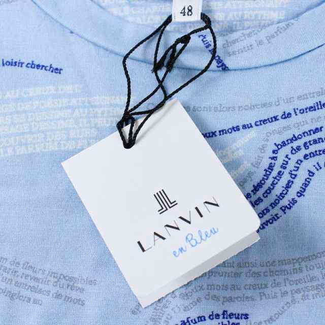 中古】未使用品 ランバンオンブルー LANVIN en Bleu 20SS Tシャツ ...