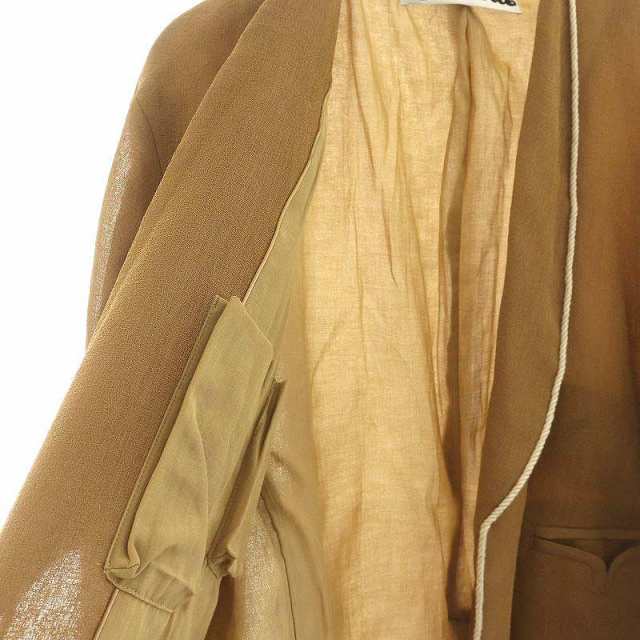 【中古】カバナ Cabana ジャケット 38 M 茶 ブラウン 20SS-JK02-H /AN22 レディースの通販は