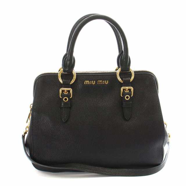 中古】ミュウミュウ miumiu マドラス ハンドバッグ ショルダー 2WAY