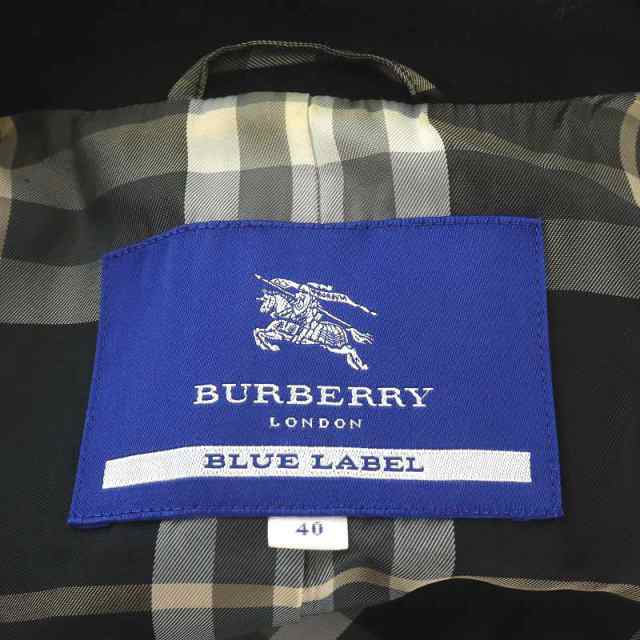 バーバリーブルーレーベル BURBERRY BLUE LABEL ステンカラーコート