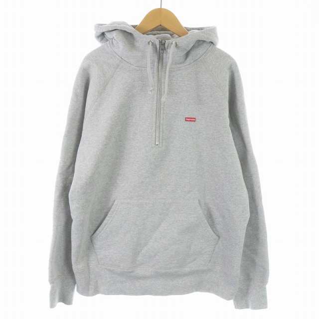 中古】SUPREME 13FW Small Box Logo Half Zip Hoodie スウェット