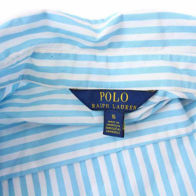 中古】ポロ ラルフローレン POLO RALPH LAUREN シャツワンピース