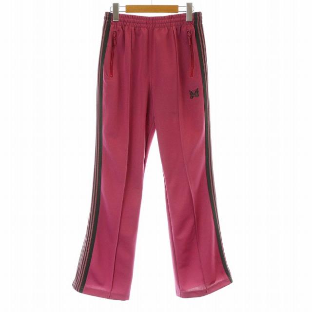 【中古】Needles 23SS Boot-Cut Track Pant  Poly Smooth ブーツカット トラックパンツ ジャージ 刺繍 XS MR288の通販は 11,020円