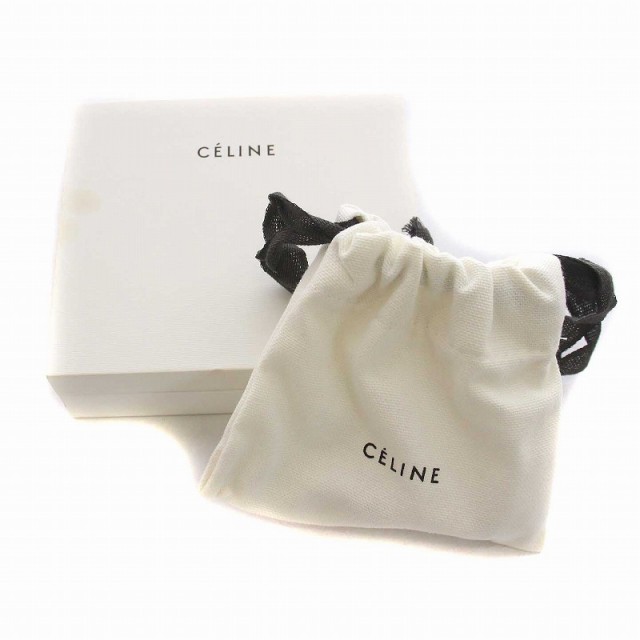 【中古】セリーヌ CELINE フィービー期 バングル ブレスレット シルバーカラー /YM ■OH レディース