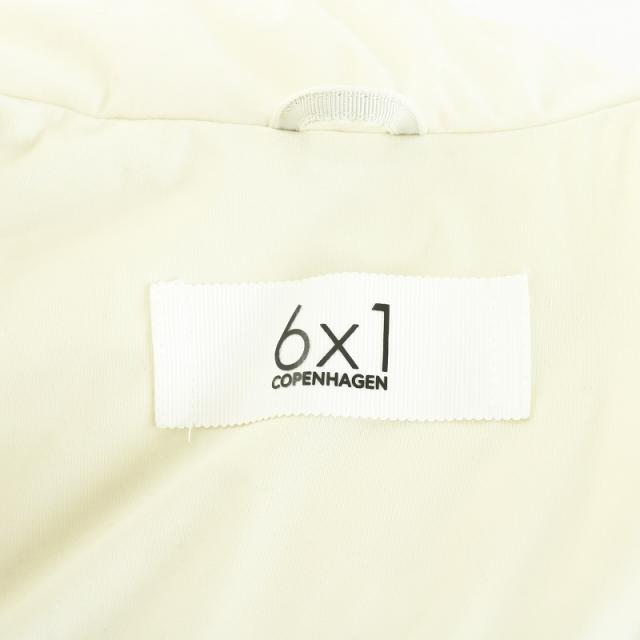 【中古】シックスバイワン コペンハーゲン HIGH COLLAR DOWN JACKET ダウンジャケット アウター 0 S アイボリー_3