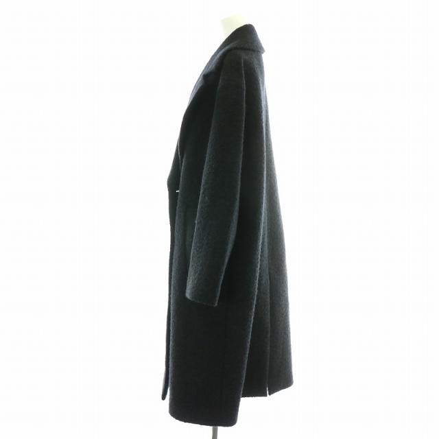 極美品✨高級 セオリー ウールリバー ポンチョ ケープ コート カシミア M 黒 極美品✨高級 セオリー ウールリバー ポンチョ ケープ コート