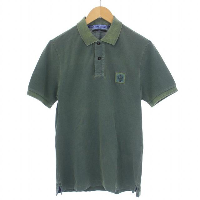 中古】ストーンアイランド STONE ISLAND SLIM FIT ポロシャツ 半袖 