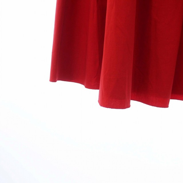 □新品レッドバレンチノRED VALENTINO スカート ロング チェック赤