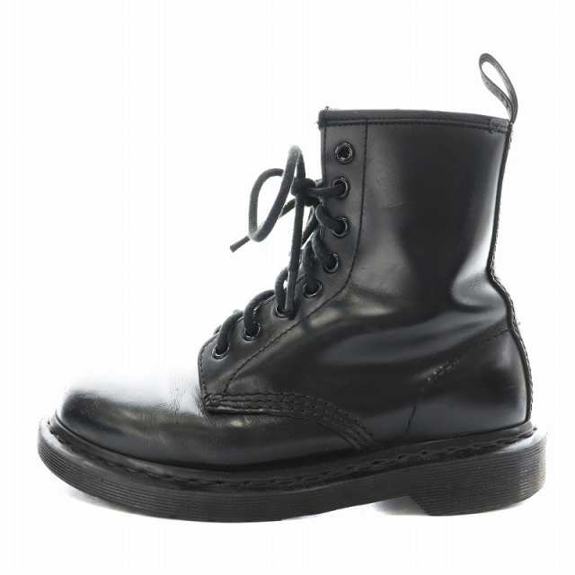 【中古】ドクターマーチン DR.MARTENS MONO 8 ホールブーツ ショート ブーツ レースアップ UK4 23.0cm 黒 1460の通販は