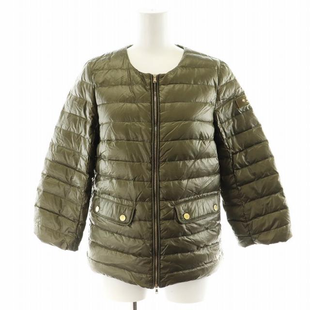 【中古】タトラス TATRAS ACACIA ダウンジャケット ナイロン アウター 2 M 緑 グリーン LTA18S4658 /AN29 レディースの通販は