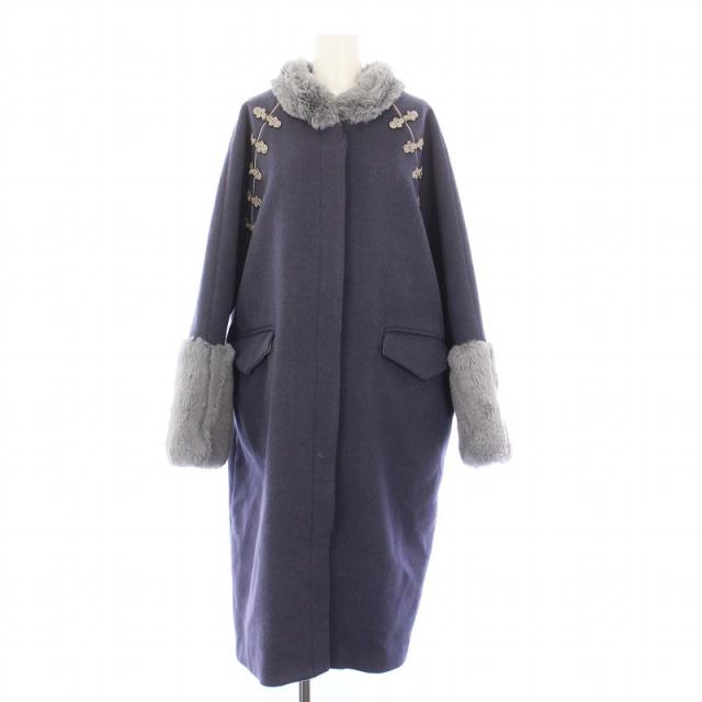 HOLIDAY COORDINATE］ ✔︎MANDARIN COCOON COAT ¥45,100(tax included