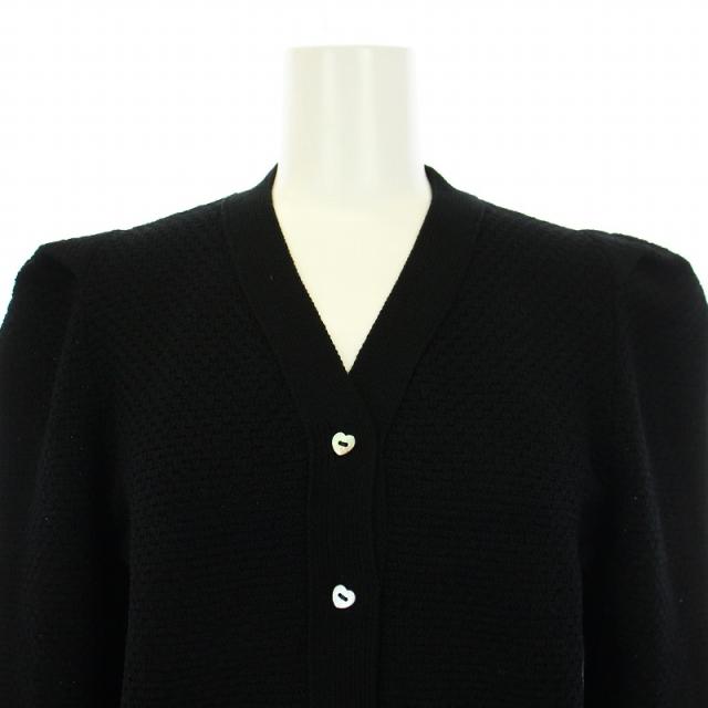 cygne ラメカーディガン Clarisse　ブラック cygne シーニュ カーディガン ブラック ラメカーディガン