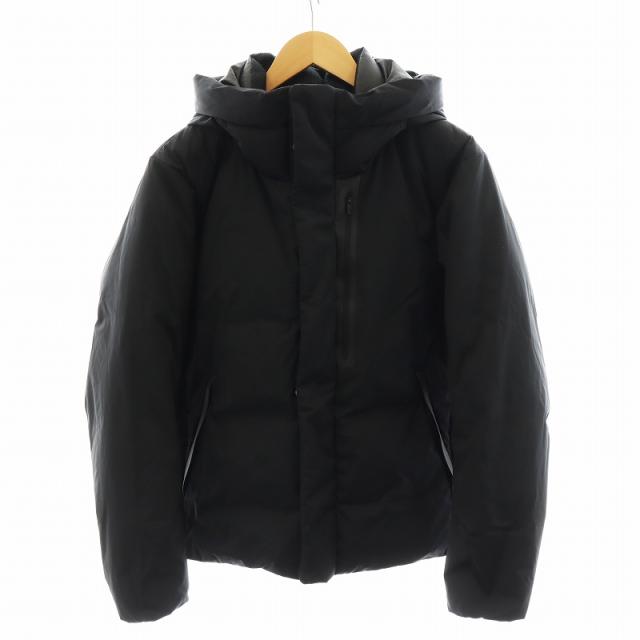 【中古】B&Y ユナイテッドアローズ BEAUTY&YOUTH × 小松マテーレ ナイロン アライドダウンジャケット S 黒の通販は