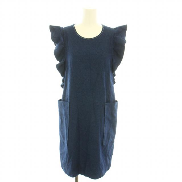 YT ファッション 人気 ドゥロワー Drawer フリルワンピース コットン YT ファッション 人気 ドゥロワー Drawer フリルワンピース コットン