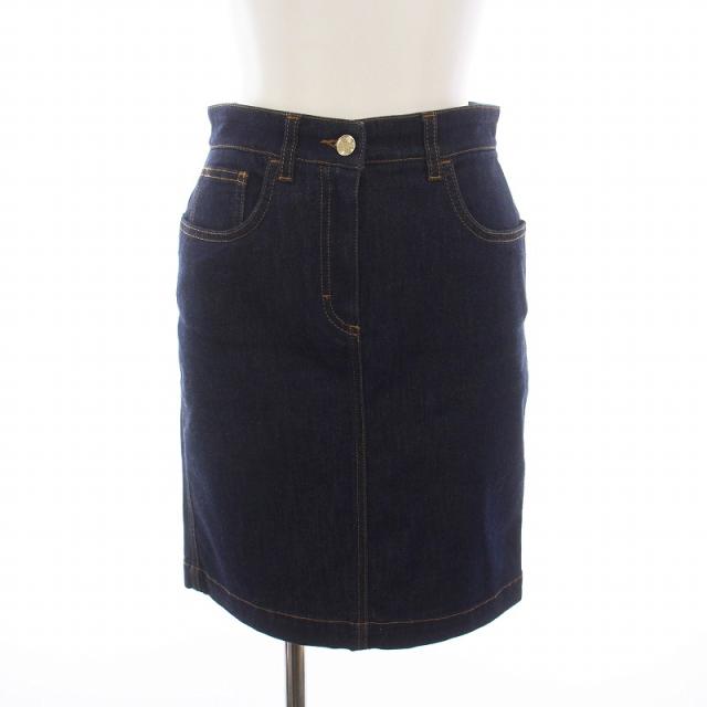 DOLCE&GABBANA ドルチェ&ガッバーナ デニムタイトスカート サイズ:40