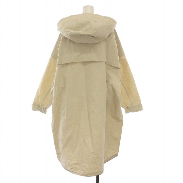 中古】シップス SHIPS any 25SS オーバー フーディ ブルゾン コート