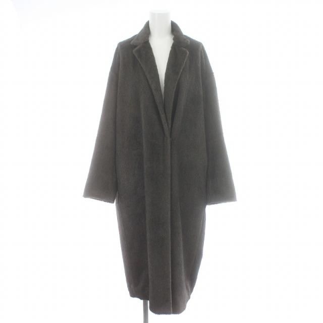 MUSE de Deuxieme Classe◇フェイクファー チェスター コート