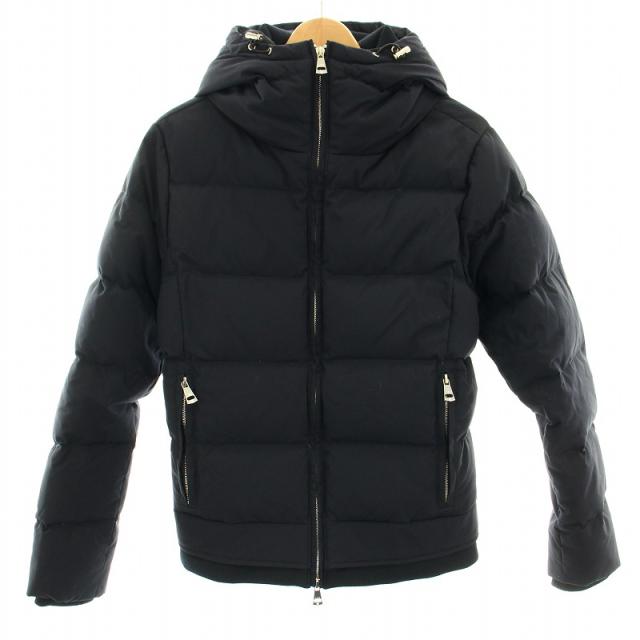 【中古】エーケーエム AKM ダウンジャケット アウター S 紺 ネイビー /YT メンズ