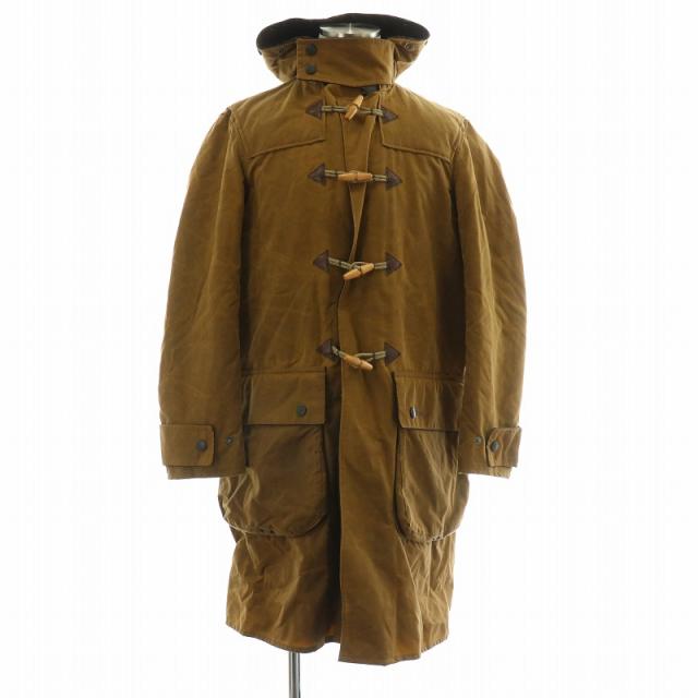 ぺーら】70's〜90's古着Barbourオイルドダッフルコート ぺーら