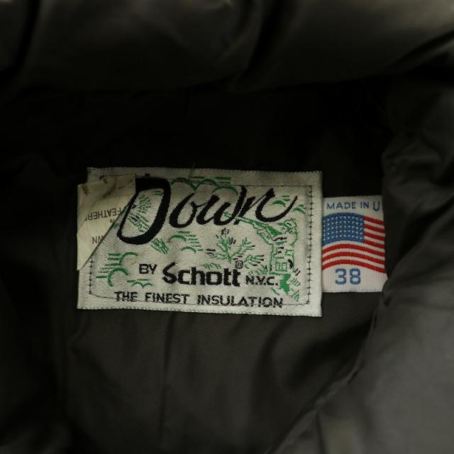 90s Schott ショット レザーダウンジャケット 2way 名作 90s Schott ショット レザーダウンジャケット 2way 名作 - メルカリ