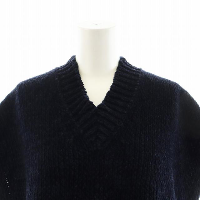 【中古】エイトン ATON 22AW WOOL MOLE V-NECK VEST ベスト プルオーバー ウール 2 紺 ネイビー KRAGSW0704の通販は 【中古】エイトン ATON 22AW WOOL MOLE V-NECK VEST ベスト プルオーバー ウール 2 紺 ネイビー KRAGSW0704の通販は