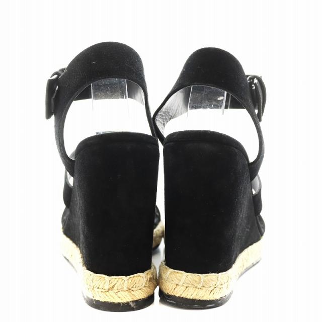 バレンシアガストラップサンダル 38 ブラック 中古・古着通販】BALENCIAGA (バレンシアガ) ストラップサンダル