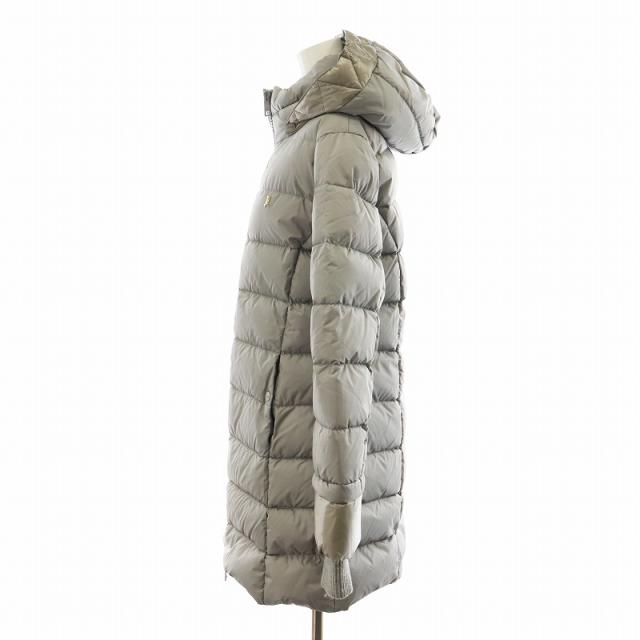 Herno グレー フード付き ロングダウンジャケット 【公式通販】