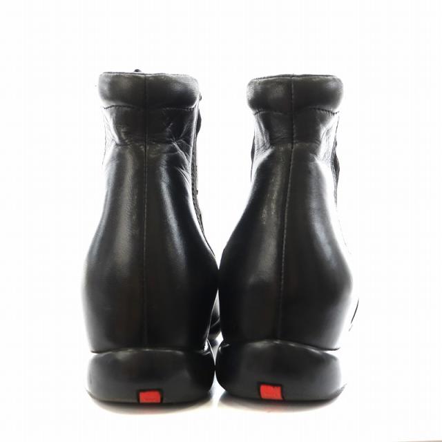 中古】プラダスポーツ PRADA SPORT サイドゴアブーツ ショート