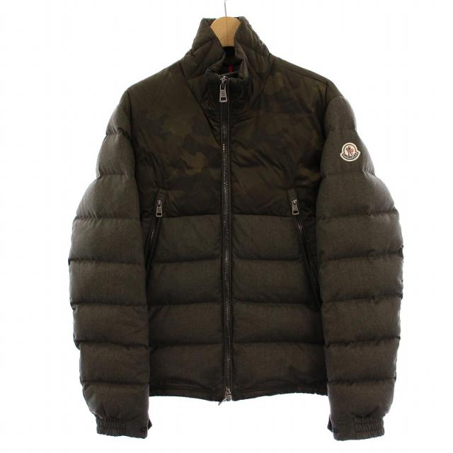 モンクレール【迷彩ダウン】1サイズ モンクレール ダウンジャケット