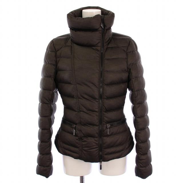 MONCLER DOUDOUNE ELASTIQUE モンクレールダウンブラウン