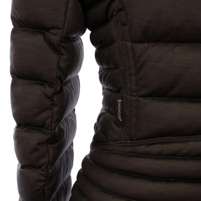 MONCLER DOUDOUNE ELASTIQUE モンクレールダウンブラウン