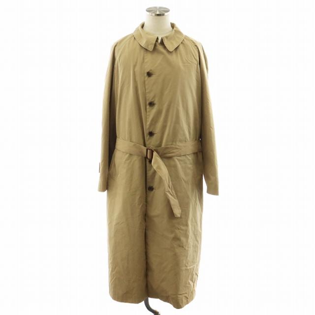 【中古】ヨウジヤマモト YOHJI YAMAMOTO D’URBAN A.A.R コート ロング丈 ライナー付き アウター L ベージュ
