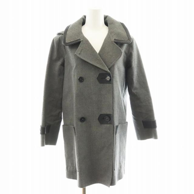 Louis Vuitton ブラック トレンチコート　マッキントッシュ Mackintosh ファッション LOUIS VUITTON トレンチコート