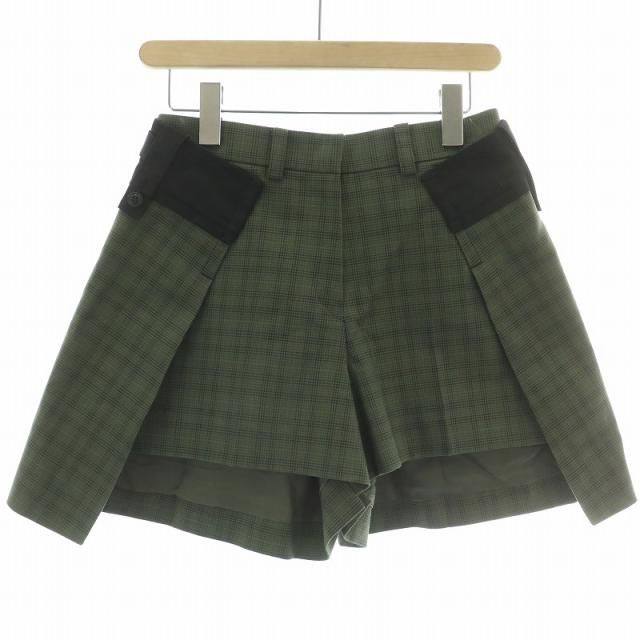 sacai チェック柄パンツ 【公式通販】