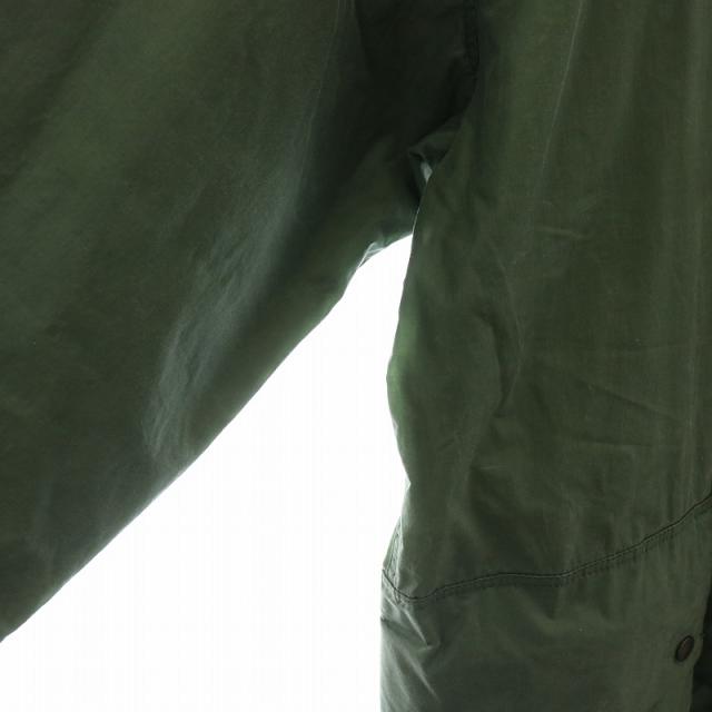 【中古】バブアー ハイキングワックスオイルドコート アウター ミドル丈 ジップアップ フード 34 カーキ 2002069 中古】バブアー ハイキングワックスオイルドコート アウター ミドル丈