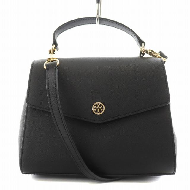 Tory Burch ブラックレザーショルダーバッグ 【公式通販】