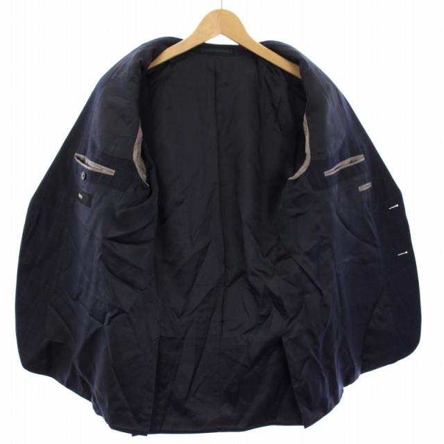 中古】ヒューゴボス ウインドウペン スリーピース スーツ 上下