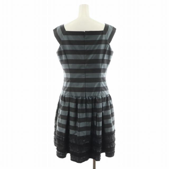 DM 掲載新品タグ付き2025新作【Reneルネ】イタリア製ワンピース38 Rene◇ルネ/ノースリーブワンピース/38/ポリエステル/BRW/使用感有