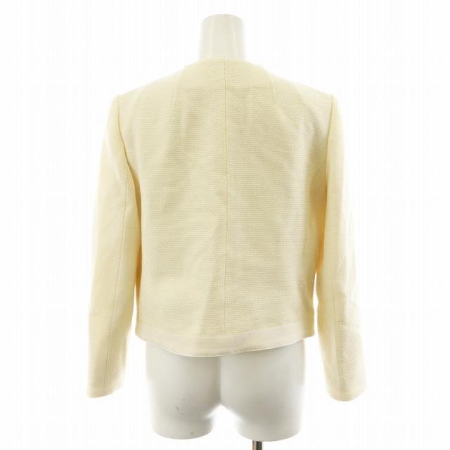 中古】未使用品 ポールカ PAULE KA スーツ セットアップ ノーカラー