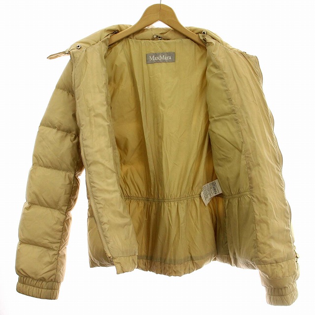 Max Mara ジャケット　ベージュ、ゴールド模様 Max Mara Studio マックスマーラ ストゥディオ アウター