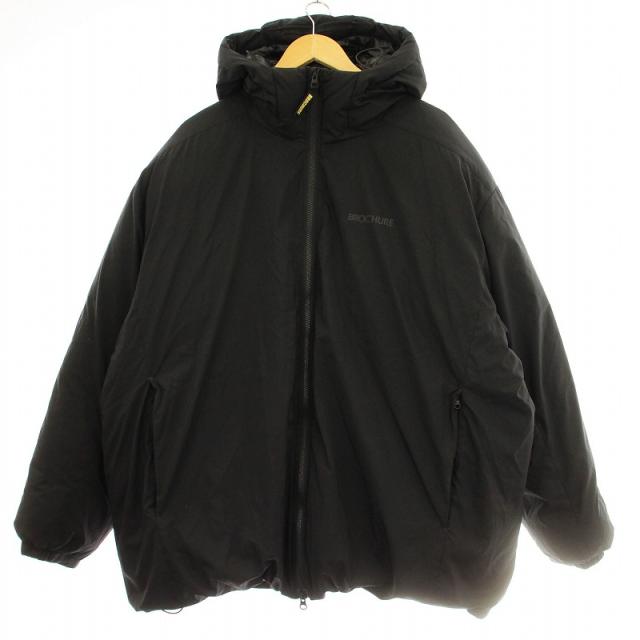 BROCHURE ALWAYTH ARGENTUM HOODY ダウン ブラック