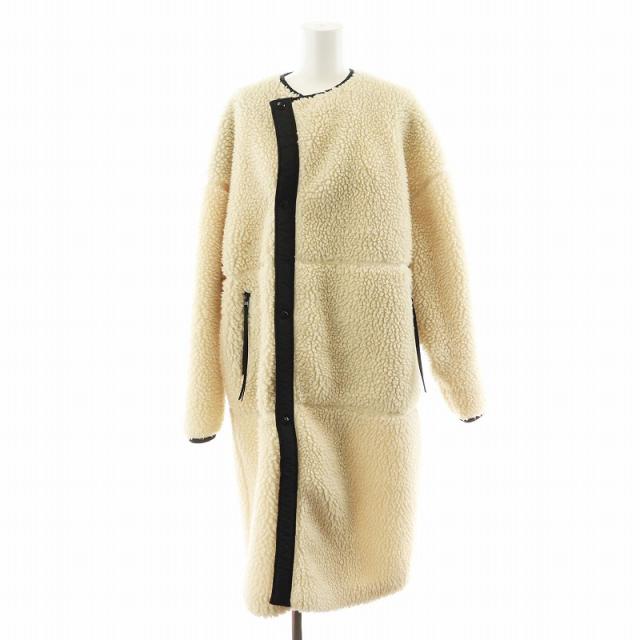 中古】ハイク HYKE FAUX SHEARLING COAT ボアコート ロング丈 中古】ハイク HYKE FAUX SHEARLING COAT ボアコート ロング丈