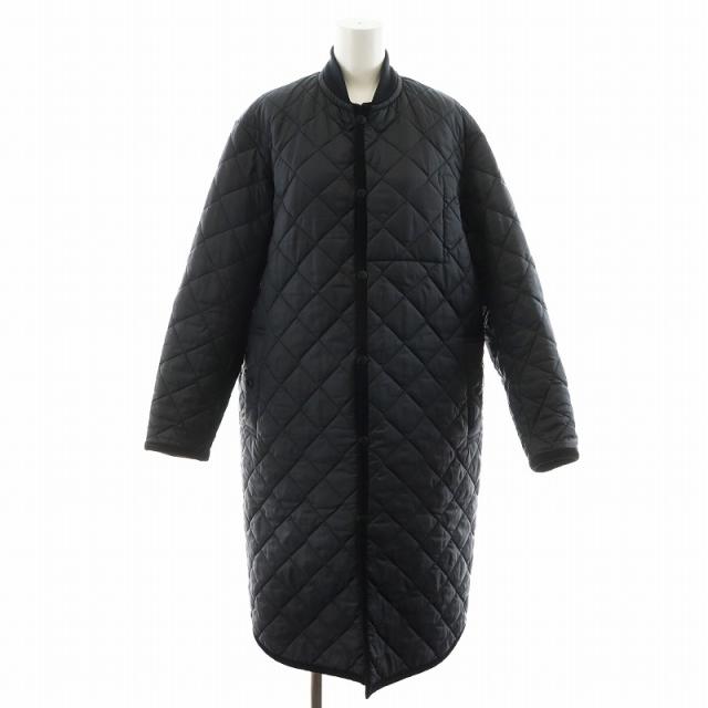中古】ラベンハム LAVENHAM キルティングコート ロング丈 中綿