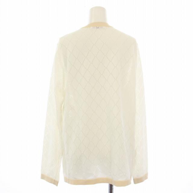 中古】アナイ ANAYI 24SS プレイドパターンバイカラー カーディガン