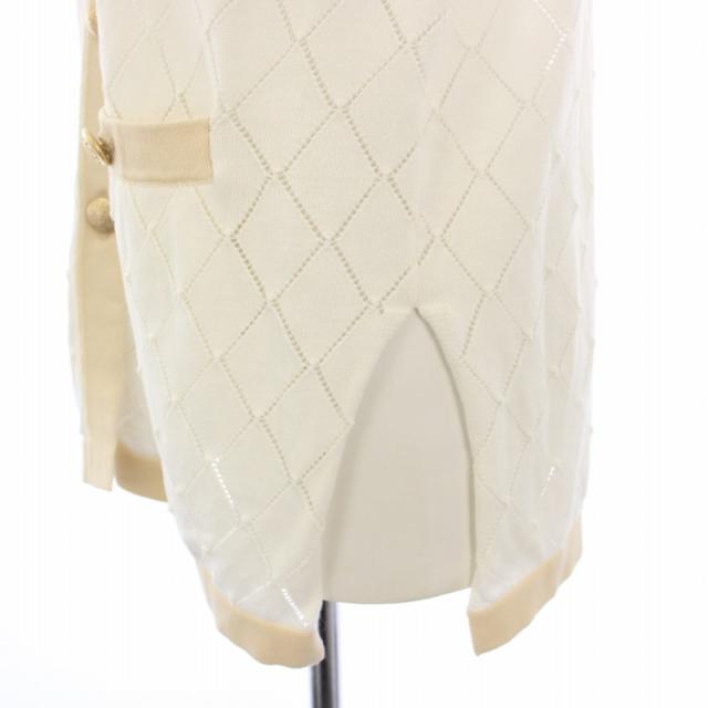 中古】アナイ ANAYI 24SS プレイドパターンバイカラー カーディガン