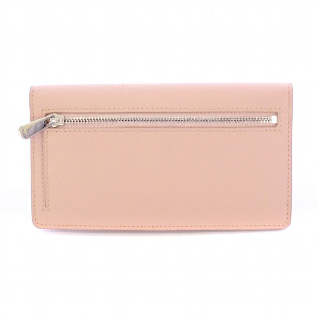 【中古】サルヴァトーレフェラガモ ガンチーニ 長財布 ロングウォレット 二つ折り レザー ロゴ 装飾 ピンク 22D779 中古】サルヴァトーレフェラガモ ガンチーニ 長財布 ロングウォレット