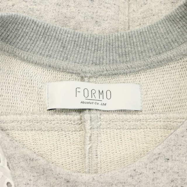 中古】フォルフォルモ FORFORMO Lace Sweat Tops スウェット