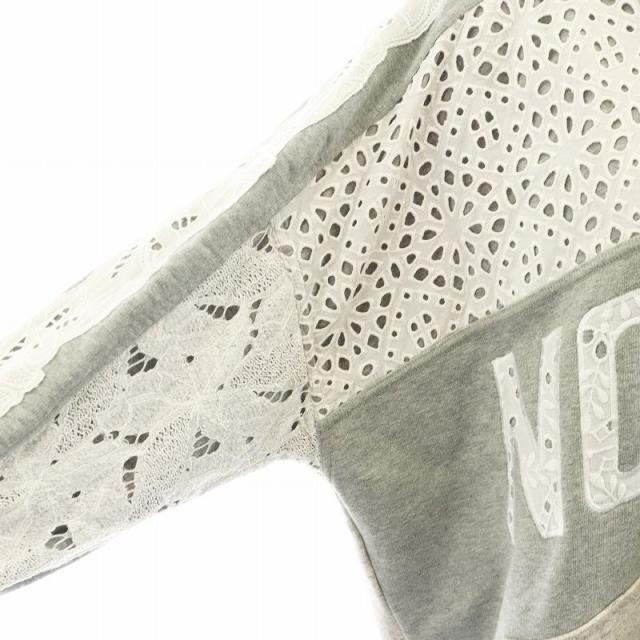 中古】フォルフォルモ FORFORMO Lace Sweat Tops スウェット