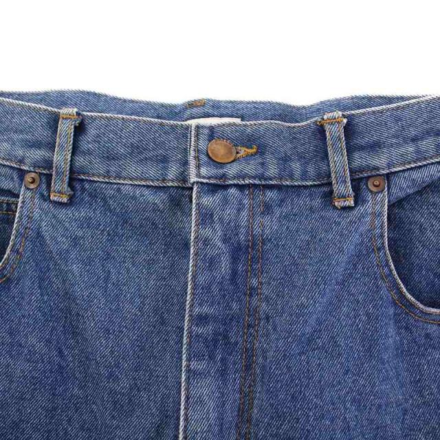 【中古】フィーニー PHEENY  23SS コットンデニムパンツ ジーンズ ジップフライ F 青 ブルー PS23-PT01A 中古】フィーニー PHEENY 23SS コットンデニムパンツ ジーンズ ジップ